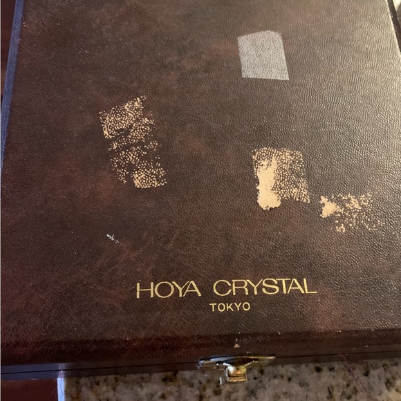 Japanese Hoya Crystal Circular Slab of clear gorgeous crystal! - Picture 8 of 10